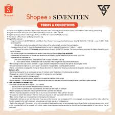 See online reviews and find discounts. Shopee Philippines On Twitter Carats Are You Ready To Love Be One Of The 130 Lucky Winners Who Will Meet Pledis 17 When You Purchase Seventeen 8th Mini Album Your Choice Starting June 18