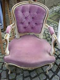 So Boudoir Purple Chair Shabby Chic Home Goods Decor