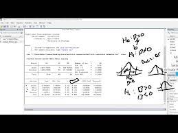 Multiple Regression Using Stata Video 1 Youtube