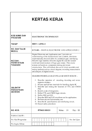 We work to develop relationships that build trust and confidence. Doc Kertas Kerja Digital Elektronik Ros Ijan Academia Edu