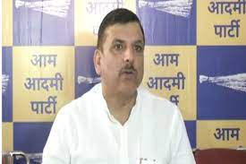 AAP Leader Sanjay Singh Attack On PM Modi and BJP Government | AAP सांसद संजय  सिंह ने प्रधानमंत्री पर साधा निशाना, बोले- 'पीएम मोदी की वजह से भारत को  दुनिया में शर्मिंदा