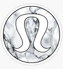 Black And White Aesthetic Stickers Redbubble Lulu Lemon Stickers Brand Stickers Marble Sticker Black And White Stickers