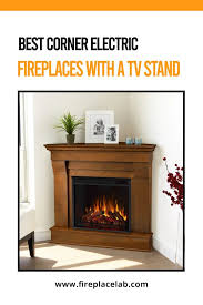Crafted from manufactured wood for guaranteed longevity, this corner stand houses a maximum 50 screen size or a 250lb weight, and heats up 400sq feet room. Best Corner Electric Fireplaces With A Tv Stand Corner Electric Fireplace Electric Fireplace Tv Stand Tv Stand And Entertainment Center