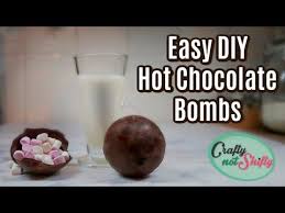 Easy Diy Hot Chocolate Bombs Youtube Diy Hot Chocolate Chocolate Bomb Christmas Hot Chocolate