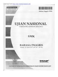 Soal Un Bahasa Inggris Smk 2017 Pdf Mudah