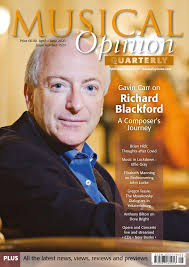 Summer 2021. 1527. Musical Opinion Issue Preview.