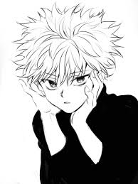 Check spelling or type a new query. Gon And Killua Black And White Outline Novocom Top