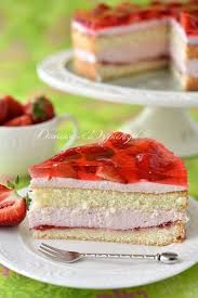 Jest już prawie czerwiec, co oznacza, że niedługo rozpocznie się prawdzie lato! Tort Truskawkowy Z Mascarpone Dessert Cake Recipes Desserts Dessert Recipes