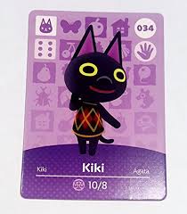 Check spelling or type a new query. Amazon Com Nintendo Animal Crossing Happy Home Designer Amiibo Card Kiki 034 100 Video Games