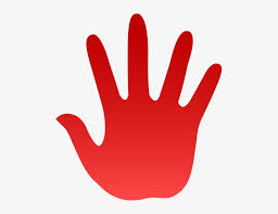 By filers like only transparent clipart, only free for commercial, only hand silhouette clipart etc. Red Hand Print Clip Art High Five Hand Clipart Png Image Transparent Png Free Download On Seekpng