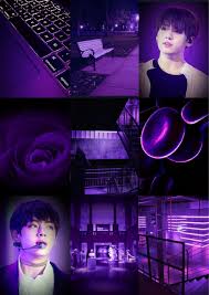 A collection of the top 38 bts aesthetic wallpapers and backgrounds available for download for free. Bts Moodboards Neon Purple Vkook Aesthetic Wallpaper Version