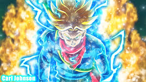 In the manga, future trunks fights an even battle with goku, both as super saiyan 2. Super Saiyan Anger Trunks Theme Song Unofficial Youtube