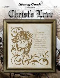 We just moved into a bigger house and i don't have a crucifix for every room yet. Stoney Creek Christ S Love Cross Stitch Pattern 123stitch