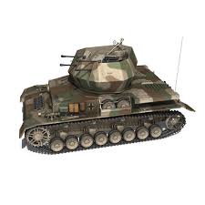 Flakpanzer Iv Wirbelwind Spzjgabt 654 3d Model Flatpyramid Armee