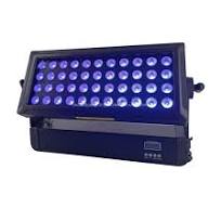 Building Wall Washer LED Flood City Color 44X10W RGBW IP65 ...