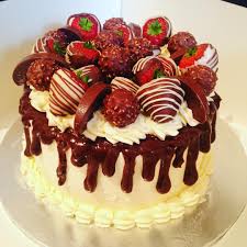 Cakes By Hassan On Instagram Red Velvet Cake With Terrys Orange Chocolate Dipped Strawberries And F Cake Recipes For Kids Easy Cake Decorating Holiday Cakes