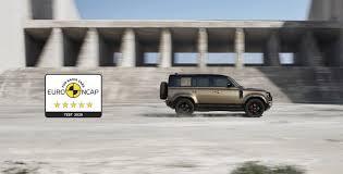 They publish safety reports on new cars, and awards 'star ratings' based on the performance of the vehicles in a variety of crash tests, including front, side and pole impacts, and impacts with pedestrians. Five Star Euro Ncap Safety Rating For Award Winning New Defender 110 Jlr Corporate Website