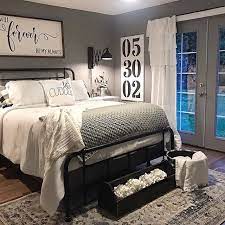 A lot can be done to a master bedroom simply by changing the style of the space. Awesome For Farmhouse Bedroom Decor Ideas And Design 1 Leiter Area Rug Rustic Master Bedroom Rustic Master Bedroom Decor Remodel Bedroom