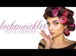 lockenwickler richtig eindrehen youtube