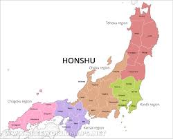 Find the best attractions, hotels, restaurants, and top things to do with our map of japan. Honshu Physical Map