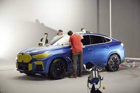 New BMW X6 as a spectacular show car: world's first vehicle in ...