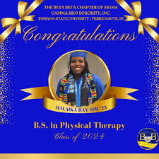 The Bold and Beautiful Beta Beta Chapter is honored to proudly congratulate  Soror Ray