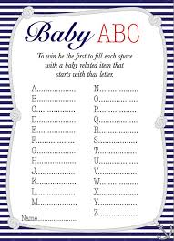 On this page, you will find 47 free printable baby shower games. Abc Baby Poems