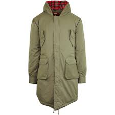Maybe you would like to learn more about one of these? Merc Tobias Parka In Combat Green Retro Mod Fishtail Parkas