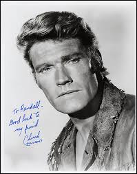  Chuck Connors Autographed Inscribed Photograph Historyforsale Item 266661