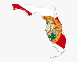 State of florida, as defined by state statutes.the majority of the symbols were chosen after 1950; Transparent Florida State Outline Png Florida Flag Map Png Download Kindpng