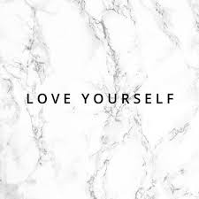 Love Yourself Love You Marble Quote Tumblr Backgrounds