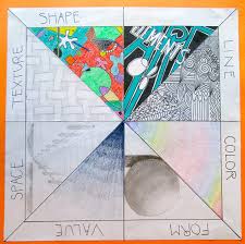 Elements Of Art Review Project For The Beginning Of A Semester Maybe An End Of The Year With The Im Art Worksheets Middle School Art Projects Elementary Art