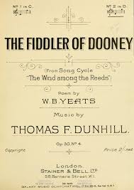 The Fiddler Of Dooney Score Songs Poems Lyric Poem