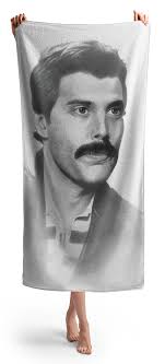 Freddie Mercury Beach Towels for Sale