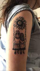 Memory Of Sister Tattoos For Daughters Swing Tattoo Sunflower Sister Tattoo