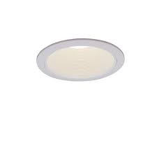 Replacing a room's chandelier or ceiling fixture with a ceiling fan that includes its own light fixture is an easy diy project for anyone comfortable with basic electrical improvements. Commercial Electric 6 In R30 White Recessed Can Light Baffle Trim Ring Cat634 The Home Depot Recessed Can Lights Recessed Ceiling Lights Can Lights