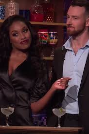 Watch Lauren And Cameron Talk Love Is Blind On Wwhl In 2020 Interracial Couples Swirl Couples Interracial Love