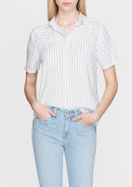 Kisa Kollu Mavi Gomlek Mavi