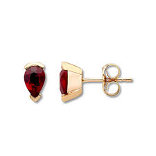 Lab Created Ruby Earrings Pear Shaped 10k Rose Gold Jared In 2020 Ruby Earrings Ruby Jewelry Sophisticated Jewelry
