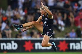 The tayla harris kick that sparked global headlines and marked a turning point in attitudes to women's sport in australia is being preserved forever in bronze. Carlton In 150 000 Tussle With Tayla Harris Amid Return To Boxing Afl News Zero Hanger