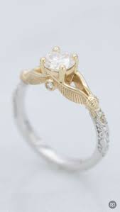 A Wonderful Mixed Metal Engagement Ring Inspired By Harry Potter A Beautiful Take On Modern Engagement Rings Vintage Engagement Rings Unique Engagement Rings