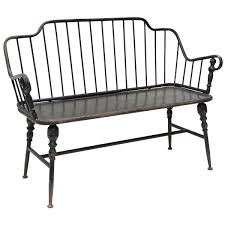 Bench W Back And Armrest Wohnen Bank Design