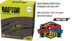 Upol Raptor Bed Liner Kit Tintable 3 8 Litre