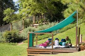 Let The Children Play Shade In The Preschool Outdoor Environment Garden Pinterest