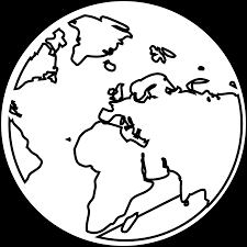 You can always download and modify the image size according to your needs. Download Hd Earth Black And White Outline Transparent Earth White Png Transparent Png Image Nicepng Com