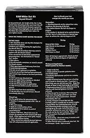 The products that hair stylists and salons use are the most adequate since you will need to drive out those red pigments to get to a pale yellow. Amazon Com Raw Beyond Bleach White Out Kit Conditioning Toner And 30 Volume Activator Beauty