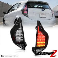 2012 2016 toyota prius c aqua nhp10 black led rear brake lamp tail lights jdm toyota prius toyota prius 2015 prius
