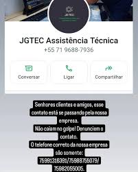 JG Tec, Assistência Técnica