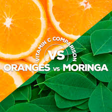 In general oranges will contribute to 116.2. Moringa Oleifera Has 7 Times More Vitamin C Than Oranges Pura Vida Moringa Discover The Amazing Benefits Of Moringa Leaf Powder