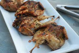Rosemary Lemon Grilled Quail Grillgirl Recipe Quail Recipes Grilled Quail Recipes Healthy Grilling Recipes